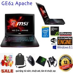 (SALE giảm giá ) MSI GE62 2QD (Core i7-5700HQ, RAM 8GB, HDD 1TB, NVIDIA GeForce GTX 960M, 15.6 inch Full HD 1920*1080, phím 7 màu)