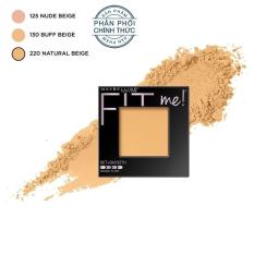 Phấn mịn mượt tiệp màu da Maybelline New York Fit Me Set And Smooth màu 220 Natural Beige 9g