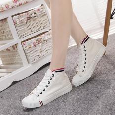 Giày Nữ Cổ Cao Trắng – TU264