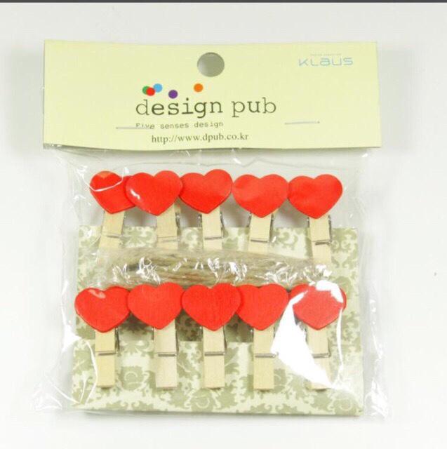 Kẹp ảnh Gỗ( Kèm dây treo)