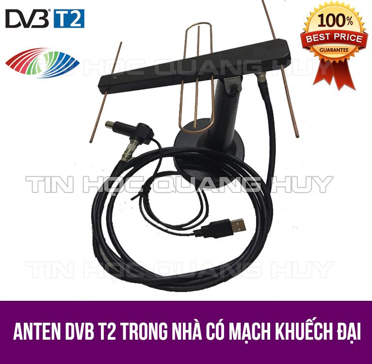 Anten trong nhà DVB T2 có mạch khuếch đại tín hiệu