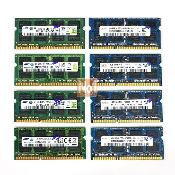 RAM laptop PC3 (DDR3) 4GB bus 1600 MHz - Bảo hành 12 tháng