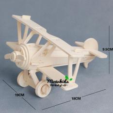 Đồ chơi lắp ráp gỗ 3D Mô hình Máy bay NieuPort 17