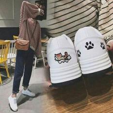 Giày Mèo Thêu Gót Rất Đẹp
