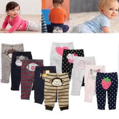 Combo 5 quần dài sơ sinh (quần mông thú Carters) cho bé