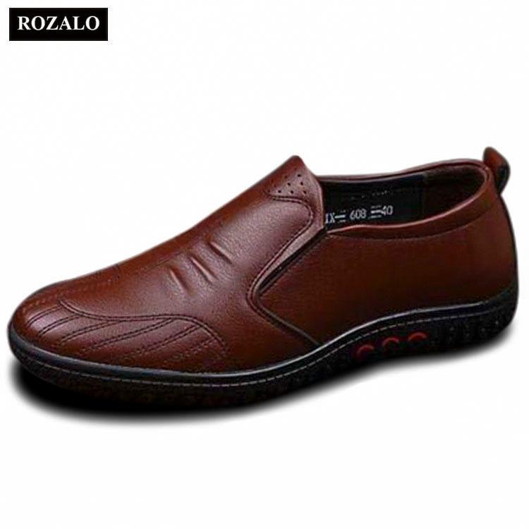 Giày lười da nam thời trang công sở ROZALO RM5229