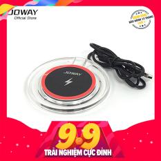 Sạc không dây Joway WXC03 cho iphone 8/8plus, iphone X, Samsung S8/S8+ Note 8 – Hãng phân phối chính thức