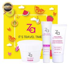 Bộ Dưỡng Trắng Chuyên Sâu Ban Ngày Za True White Set