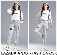 Quần Dài Thun Thể Thao Nữ Jogger Baggy Thời Trang – BT Fashion QTT001 (IN)