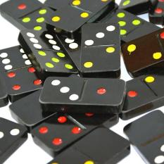 Bộ Cờ Domino FATACO Loại Lớn Nhất – Màu Đen