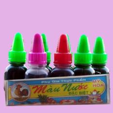Lốc 5 màu thực phẩm ( làm slime)