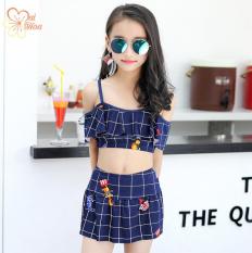 Bikini Bé Gái Kẻ Ô Xinh BB022 Mai Hoa