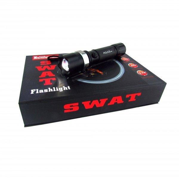 Đèn Pin siêu sáng SWAT USA kèm theo pin ,sạc.