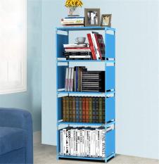 Kệ sách 5 tầng 4 ngăn lắp ráp giá rẻ,GIÁ ĐỰNG SÁCH, ĐỂ ĐỒ ĐA NĂNG LẮP GHÉP, Kệ để đồ trang trí