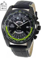 Đồng hồ nam dây da Orient Multiyear Calendar-Automatic World Time-Limited Edition SEU0B005BH( Made in Japan)