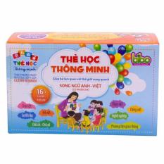 Bộ thẻ học 16 chủ đề 416 thẻ thông minh cho bé