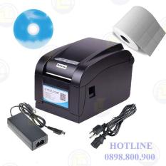 Máy in tem nhãn mã vạch Highprinter HP-400U, khổ in 80mm