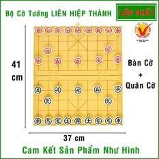 Bộ cờ tướng + bàn cờ Liên Hiệp Thành Size LỚN ( 41×37 cm ) – LHT-LỚN