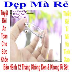 Vòng kiềng chân trẻ em inox Đẹp Mà Rẻ cách điệu bi mặt trái táo – An toàn cho trẻ – Cam kết 1 đổi 1 nếu hoen , gỉ sét