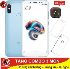 Xiaomi Redmi Note 5 Pro 32GB Ram 3GB Kim Nhung (Xanh) – Hàng nhập khẩu + Ốp lưng + Cường lực + Tai nghe