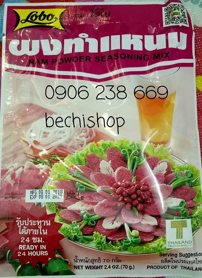 Gia vị làm nem chua Thái Lan