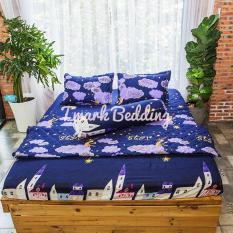 Bộ ga gối giường Cotton Poly Tmark (Sao đêm)