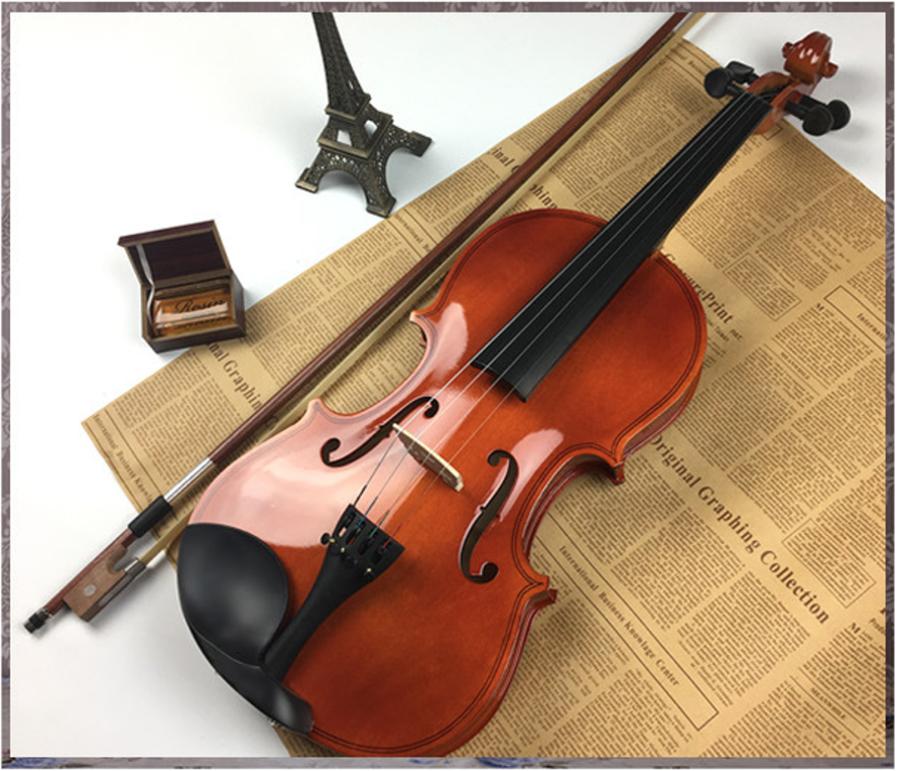 Đàn Violin ( Vĩ cầm ) cao cấp size 4/4 gỗ nâu đỏ (full phụ kiện )
