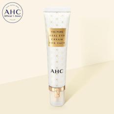 Kem dưỡng mắt có thể sử dụng cho da mặt AHC The Pure Real với thành phần Axit Hyaluronic làm trắng, chống vết nhăn 30ml