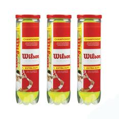 Bóng Tennis Wilson Đỏ 4