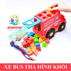 Xe Ô Tô Thả Hình Cứu Hỏa Anto49 Giúp Bé Phân Biệt Màu Sắc Và Kích Thước