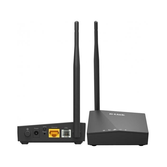 Bộ Phát Wifi Dlink DSL2700U - 1 anten (Đen)