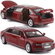 Ô TÔ MÔ HÌNH TRƯNG BÀY AUDI A8L(ĐỎ)