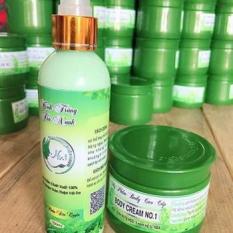 Combo: Kem kích trắng trà xanh và Cream Body No.1