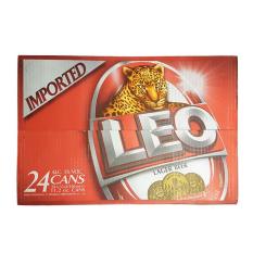 Thùng bia Leo nhập khẩu Thái Lan lon 330ml (24 lon)