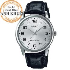 Đồng hồ nam dây da Casio Anh Khuê MTP-V001L-7BUDF