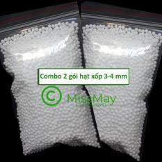 Combo 2 gói hạt xốp trung 3-4mm (mỗi gói 8gr)