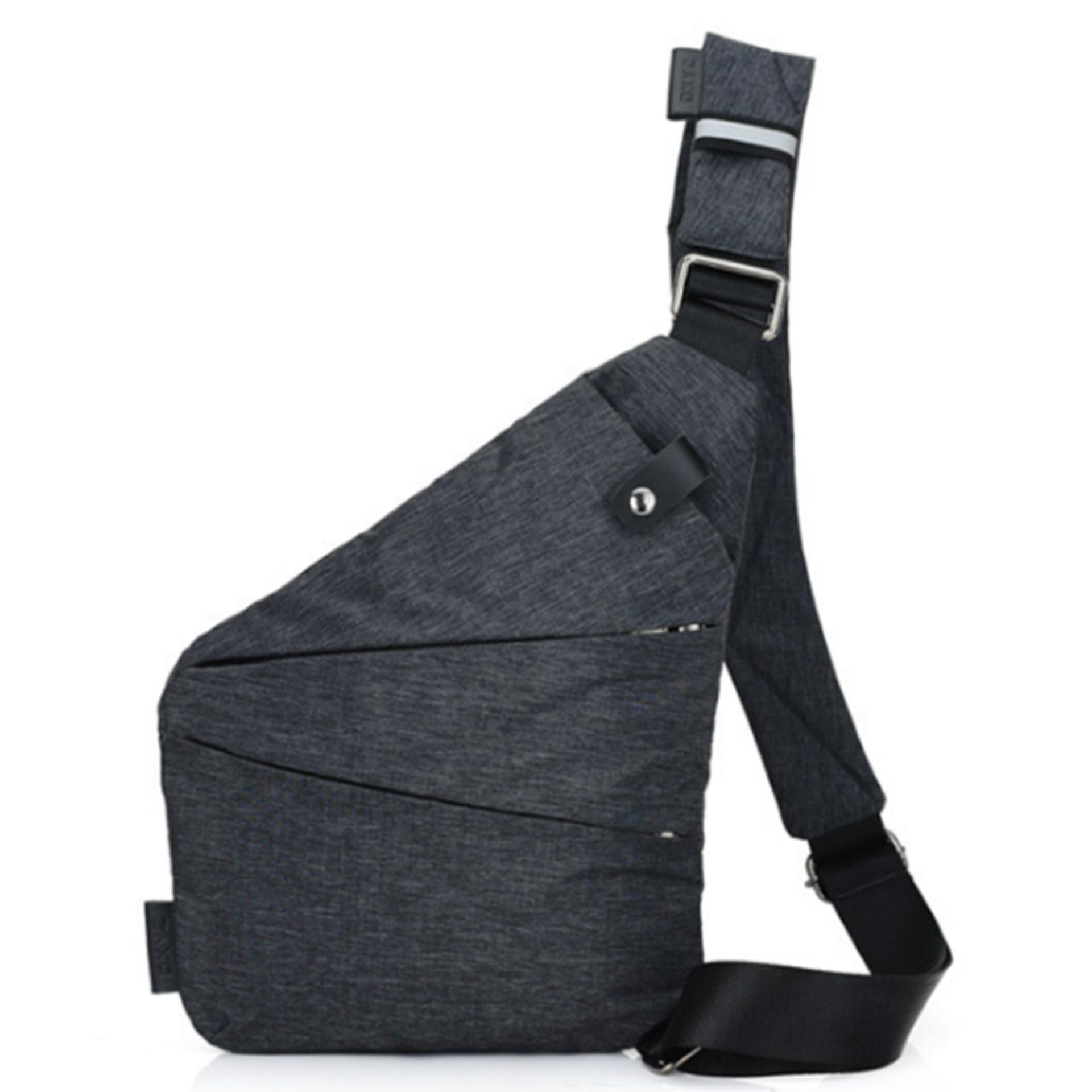Túi đeo chéo nam chống trộm siêu nhẹ (Đen) SN5