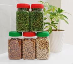 Combo 5 Đậu Phộng Tỏi Ớt + Đậu Phộng Da Cá + Đậu Hà Lan rang muối + Đậu Hà Lan rang tỏi ớt +Đậu Nành Sấy