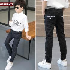 Kiểu Hàn Quốc Trẻ Em Mùa Xuân Thu Quần Thể Thao Quần
