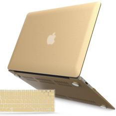 MacBook Air 13 Inch Case Transparent Frosted Plastic Hard Shell Case Cover Bundle for Apple MacBook Air 13 Inch A1369/A1466 Contains Keyboard Cover
