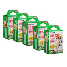 Combo 5 Hộp phim Fujifilm instax mini Instant Color Film (100 tấm)- Techspot