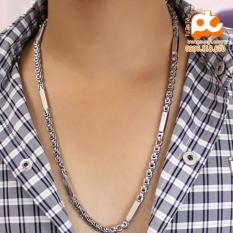 Dây chuyền nam inox cao cấp phong cách không đen giá rẻ HCM 46