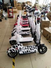 Xe đạp điện mini yên đôi E-Scooter 2018 – Xe điện mini giá rẻ