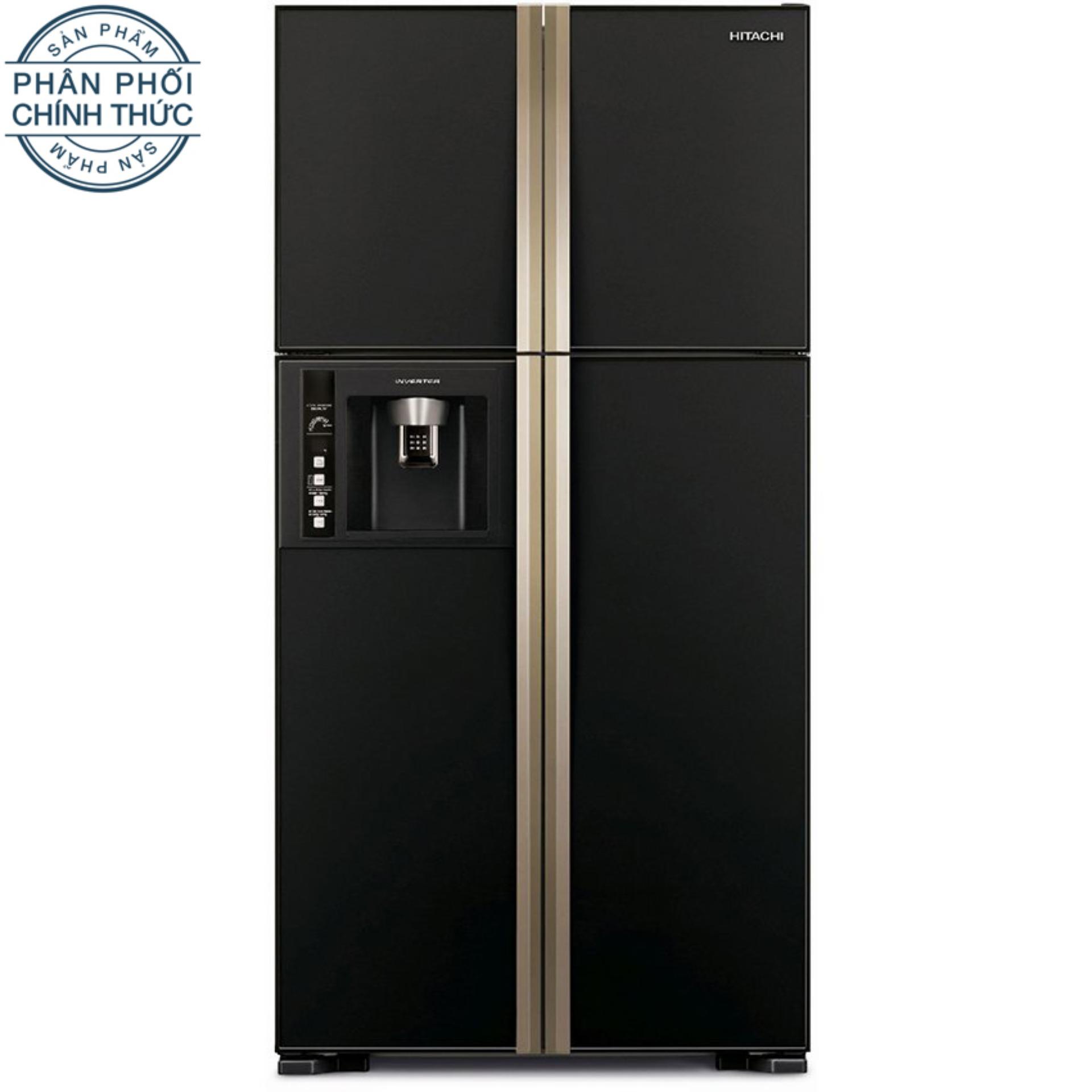 Tủ lạnh Hitachi R-W660PGV3 (GBK) (540L) 540L (4 Cửa) (Đen)