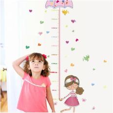 Thước Đo Chiều Cao DeCal Dán Tường Pinkgirl