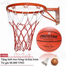 Combo Bộ Quả Bóng Rổ Và Khung Bóng Rổ