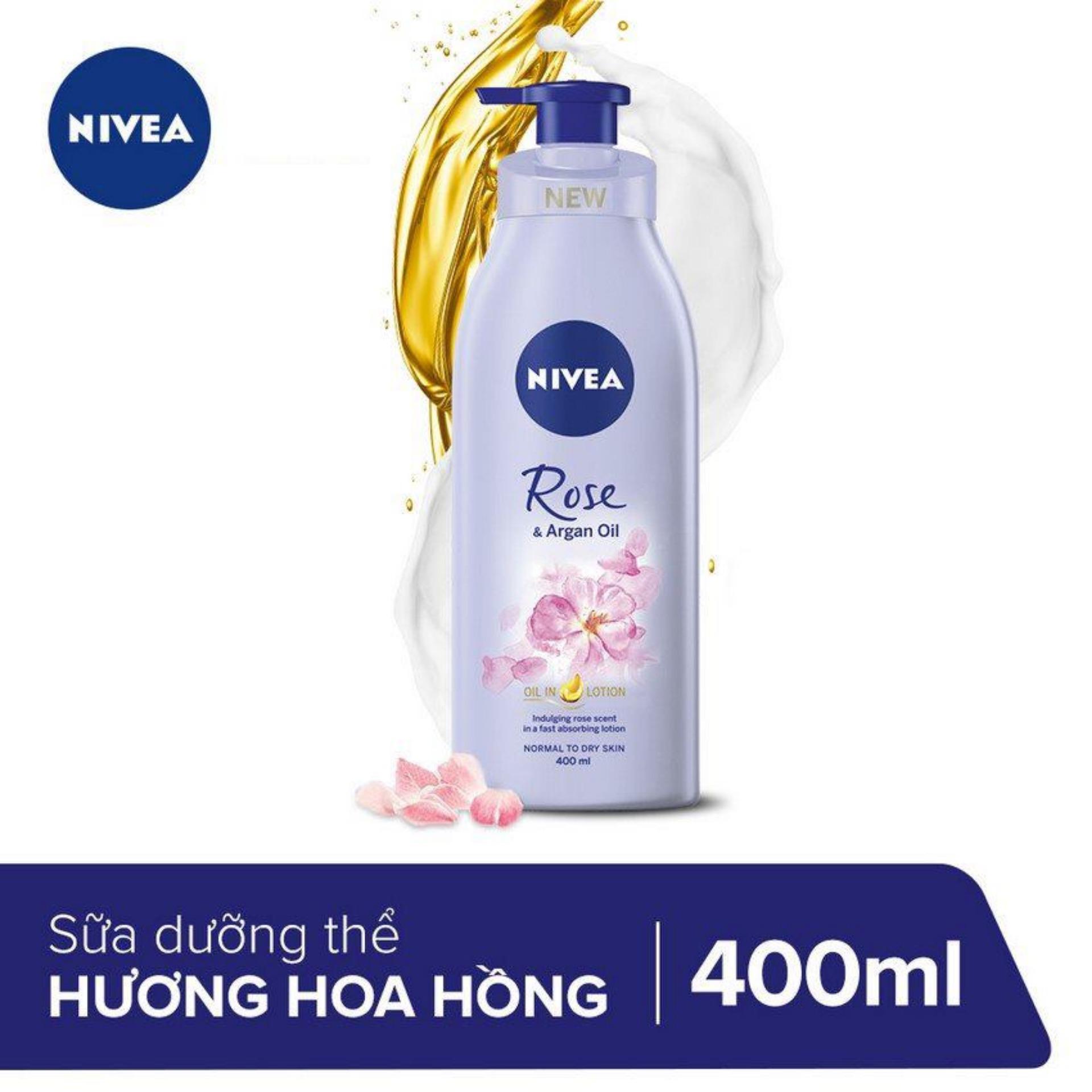 Sữa Dưỡng Thể Hương Hoa Hồng Nivea 400ml _ 88494