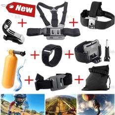 Bộ phụ kiện GOPRO, SJCAM 7 in 1 + FREE 1 phao nổi gắn camera, hàng thể thao chuyên dụng cao cấp cho dân phượt – BlingBling
