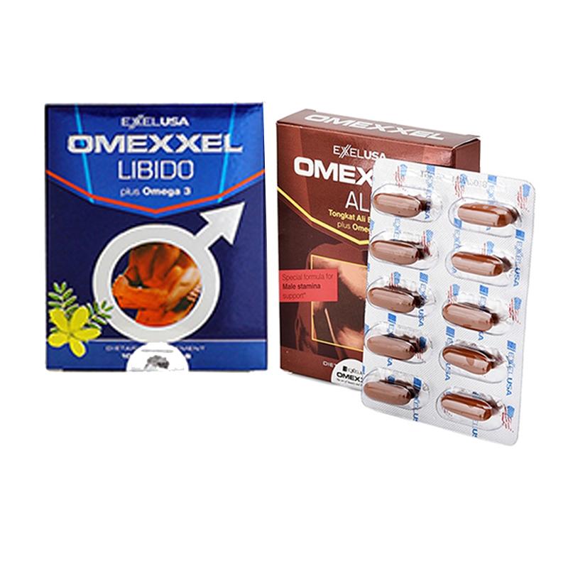 Bộ đôi Viên Uống Tăng cường sinh lý nam Omexxel (20 Viên/2 Hộp) – Xuất Xứ Hoa Kỳ