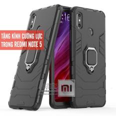 (3 màu) Ốp lưng dùng cho máy Xiaomi Note 5/ Note 5 Pro iRON – MAN IRING Nhựa PC cứng viền dẻo chống sốc